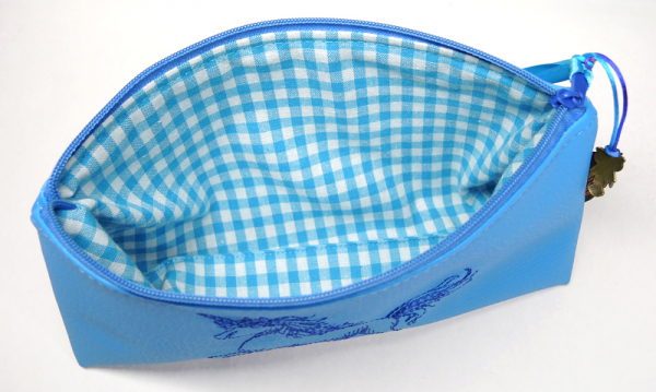 Necessaire Unicorn Hellblau