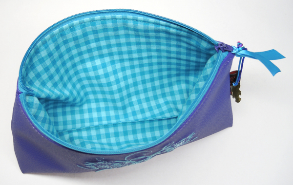 Necessaire Eule Violett